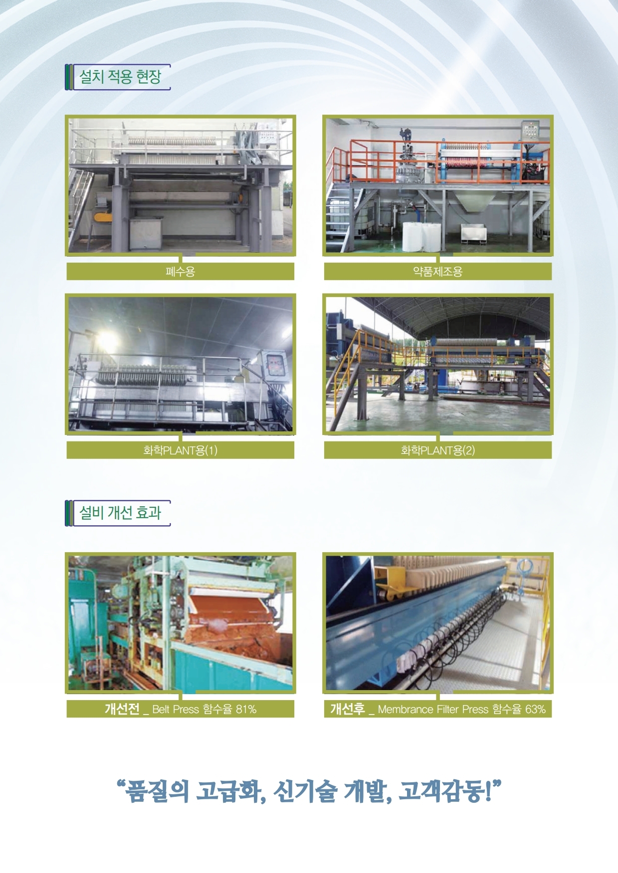 필터프레스 개요